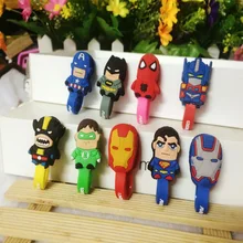 Avengers Cable Organizer Earphone Winder Protector Cord Bobbin Winder Wire Marker Holder Cover For Apple MP3 MP4 USB Novelty Toy