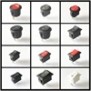 SPST KCD1 2PIN 3PIN On/Off Round/Square Rocker Switch DC AC 6A/250V Car Dash Dashboard Plastic Switch Dropshipping ► Photo 1/4