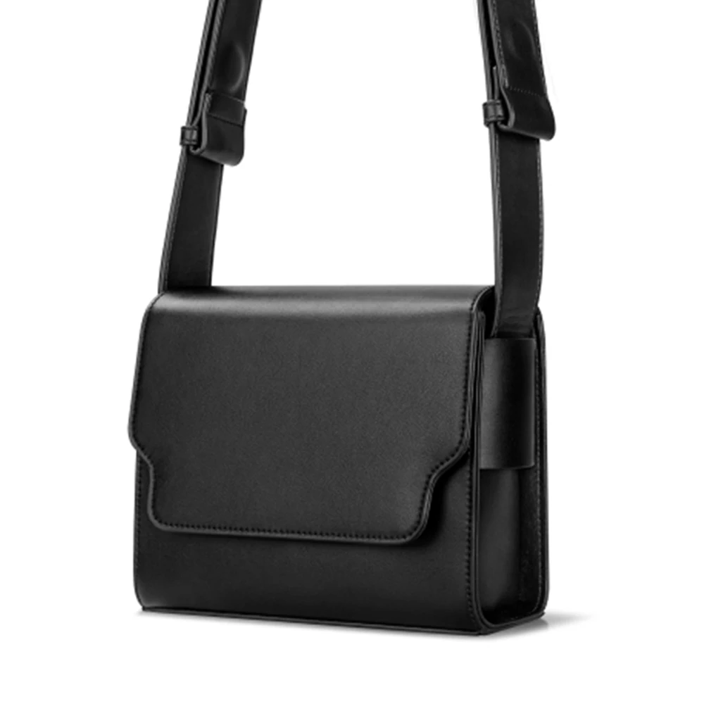 

Autumn Winter New Arrival Women Single Bag Vintage Sling Black Flap