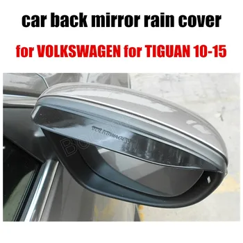 

for VOLKSWAGEN for TIGUAN 10-15 2 pieces Car Rain Eyebrow Rearview mirror rain rain cover shade blades