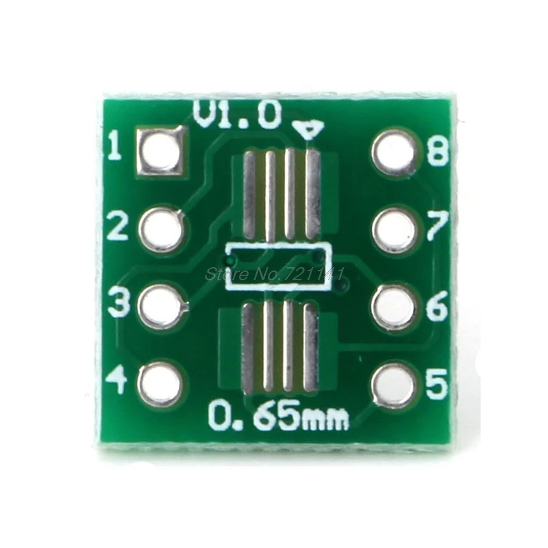 1 комплект 10 шт. SOP8 SSOP8 TSSOP8 К DIP8 адаптер конвертер межпозиционный Moudle печатной платы