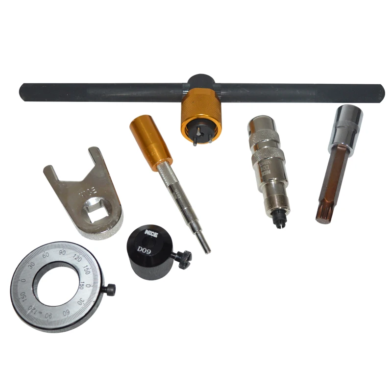 38 шт инжектор Common rail инструмент для разборки + алюминиевая коробка полный набор