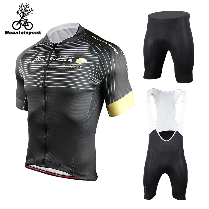 

Mountainpeak 2018 Summer Short Sleeve Riding Shirt Men and Women Breathable Cycling Clothes Bicycle Outfit Riding Shorts