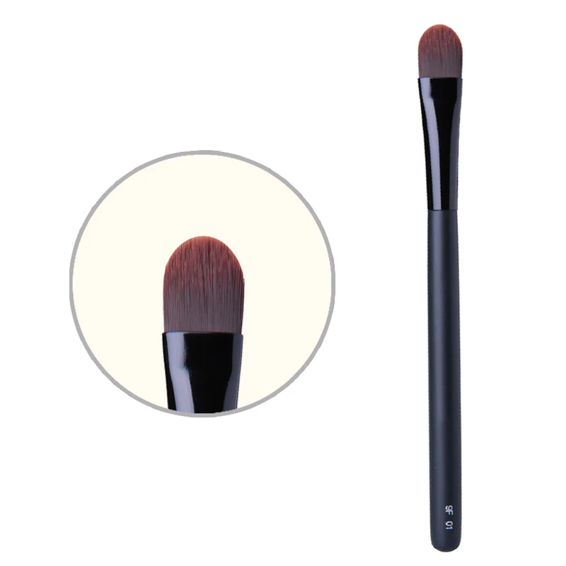 9F01 Professional Make Up Brush Small Foundation Manually Bundled Synthetic Fiber Makeup Brushes | Красота и здоровье