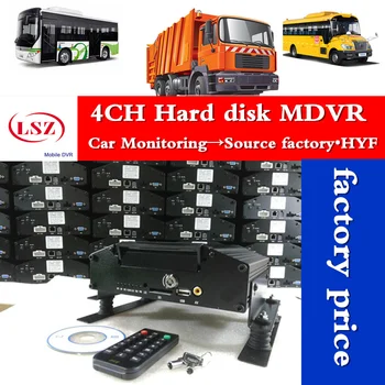 

factory 4ch Hard Disk mobile dvr hi3520d car monitoring mobile hdd ahd mdvr
