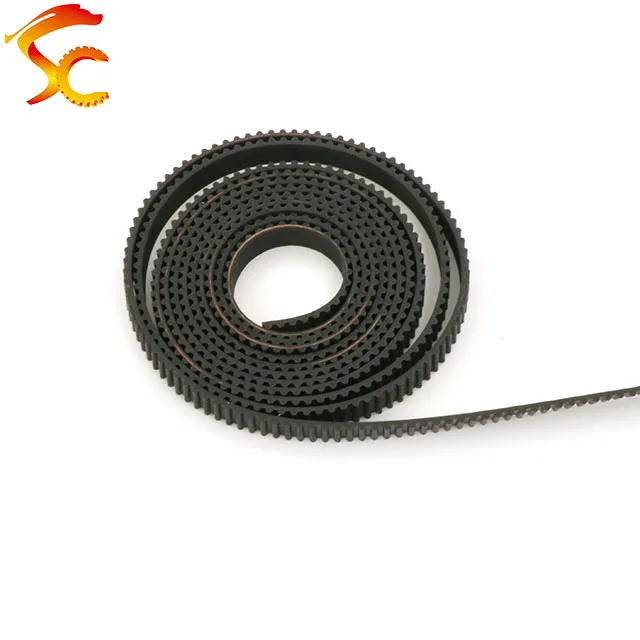 

1meters GT2 open timing belt width 9mm/10mm/12mm/15mm/20mm 2GT belt for 3D printer