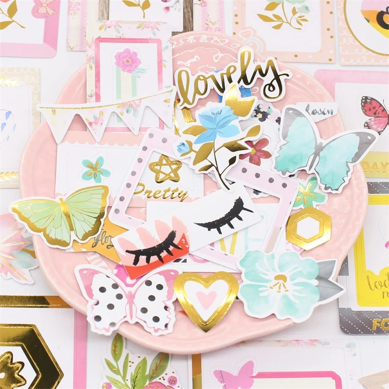 

KSCRAFT Cute Photo Frame Paper Stickers for Scrapbooking Happy Planner/ DIY Crafts/ Card Making Decoration