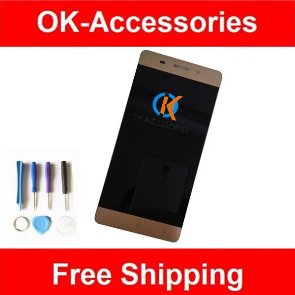 imágenes para De alta Calidad Negro Color de Oro Para Highscreen Hielo Poder LCD Display + Touch Screen Digitalizador Asamblea 1 PC/Lot imágenes para De alta Calidad Negro Color de Oro Para Highscreen Hielo Poder LCD Display + Touch Screen Digitalizador Asamblea 1 PC/Lot