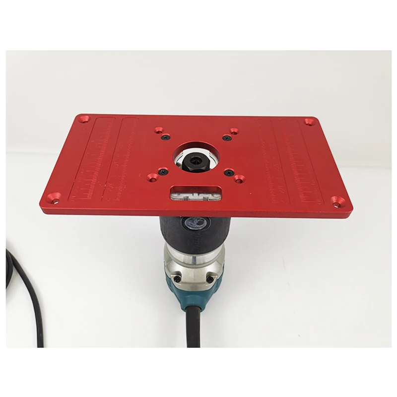 

RT0700C Aluminum Router Table Insert Plate for Woodworking Benches Router Table Plate Universal