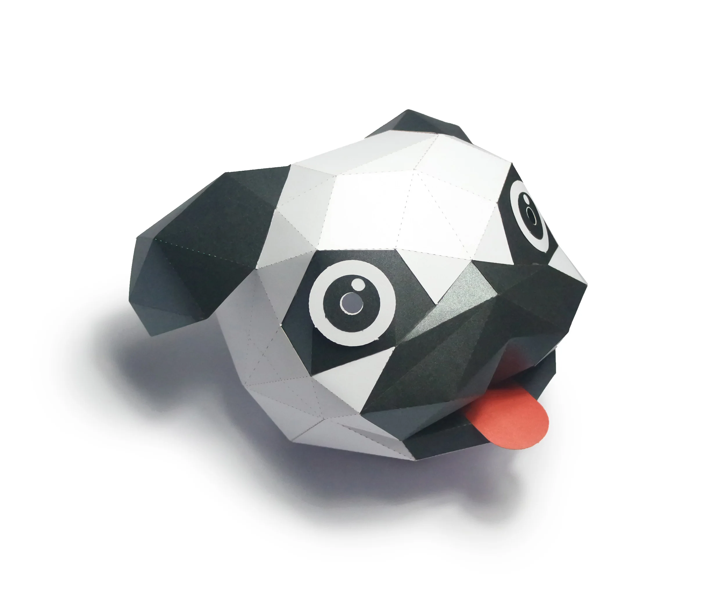 3D Бумажная Маска Модный маленький тупой собачий костюм животного косплей сделай
