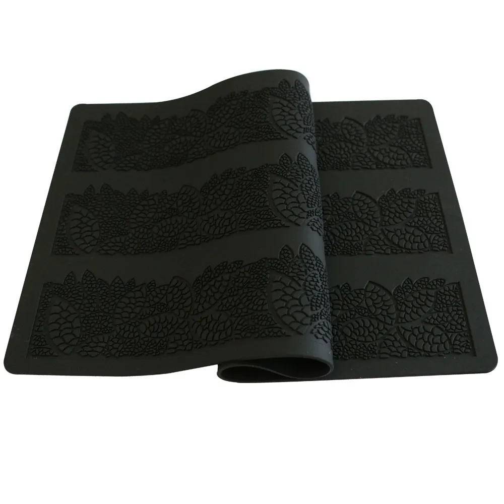 40-20cm-Silicone-Fondant-Lace-Mat-Sugar-Mould-Flower-Pattern-Cake-Molds-Pastry-Decorating-Tools