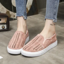 Г., Женская парусиновая обувь Новые летние женские модные однотонные туфли на плоской подошве, дышащая повседневная женская Вулканизированная обувь SIZE35-43