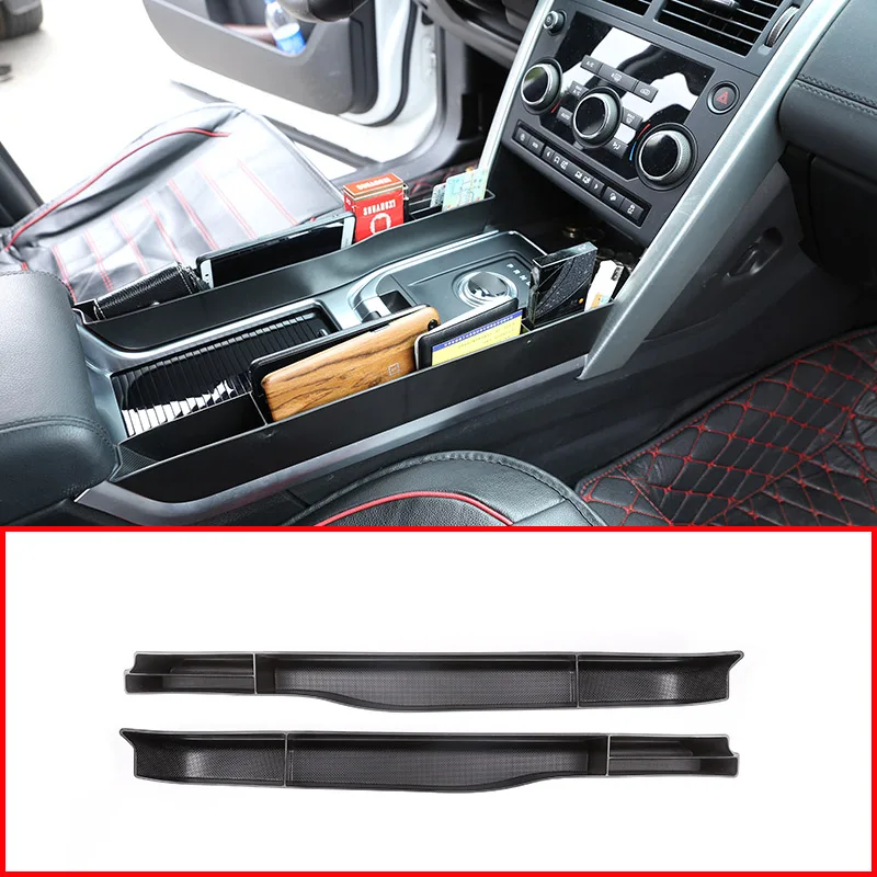 

ABS Plastic Central Console Multifunction Container Storage Box Tray For Land Rover Discovery Sport 2015-2018 Car Accessories