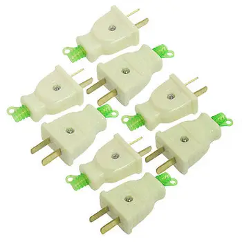 

8 Pcs AC 250V 16Amp Power Connector Head 2 Pin Electrical US AU Plug