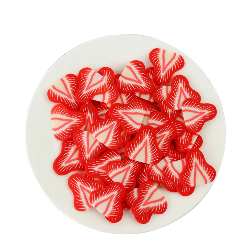 050 fake strawberry Imitation fruit slice model vegetable ...