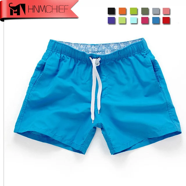 2017 New Summer Sexy Beach Men’s Shorts Leisure Sport Running Jogger Shorts Fast Dry Sea Bermuda Surf Holiday Men’s Board Shorts