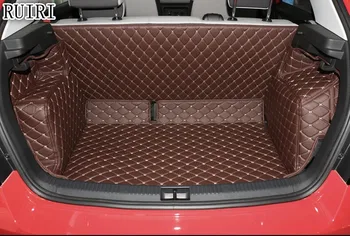 

Good quality! Special car trunk mats for Skoda Fabia 2018-2015 waterproof boot carpets cargo liner for Fabia 2017,Free shipping