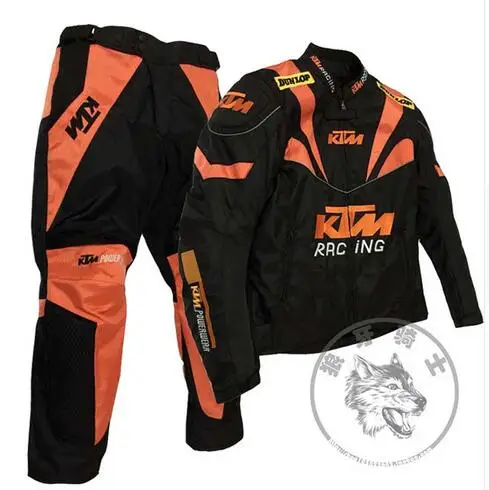 KTM moto giacca e pantaloni set vestito di equitazione antifall antivento  formato M XXXL abbigliamento|motorcycle jacket and pants|motorcycle riding  jacketjacket jacket - AliExpress