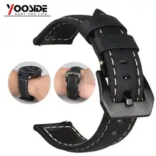 Мягкий ремешок из натуральной кожи, ремешок для часов для samsung gear S3 Frontier/S3, классические умные часы, ремешок с быстроразъемным штифтом