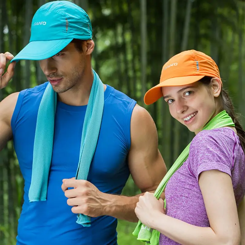 Microfiber Sports Towel Quick Dry Travel Fast Drying Compact Camping Washcloth #7821