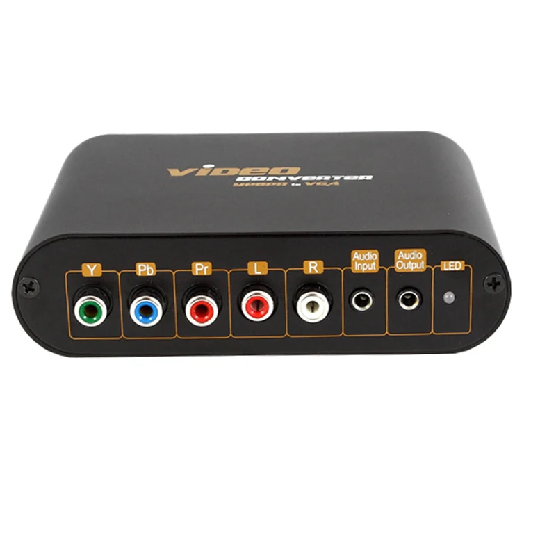 LKV7600 VGA ypbpr/преобразователь компонентов для ПК ноутбука в телевизор с адаптером