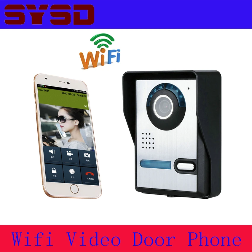 ##BUY Wireless Video Door Phone wifi camera Doorbell smart doorbell Rainproof Video Intercom IP camera Remote Network Home Building