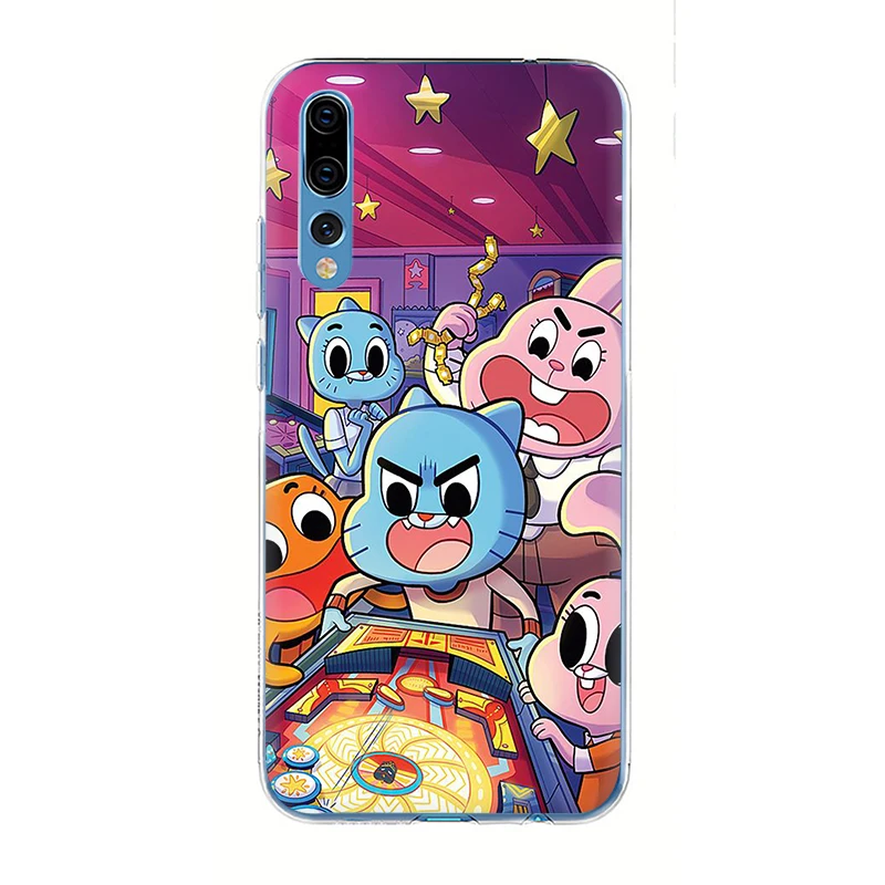 Удивительный мир Gumball жесткий чехол для телефона huawei P8 P9 P10 P20 P30 Pro Lite Mini P Smart Z Plus - Цвет: H7