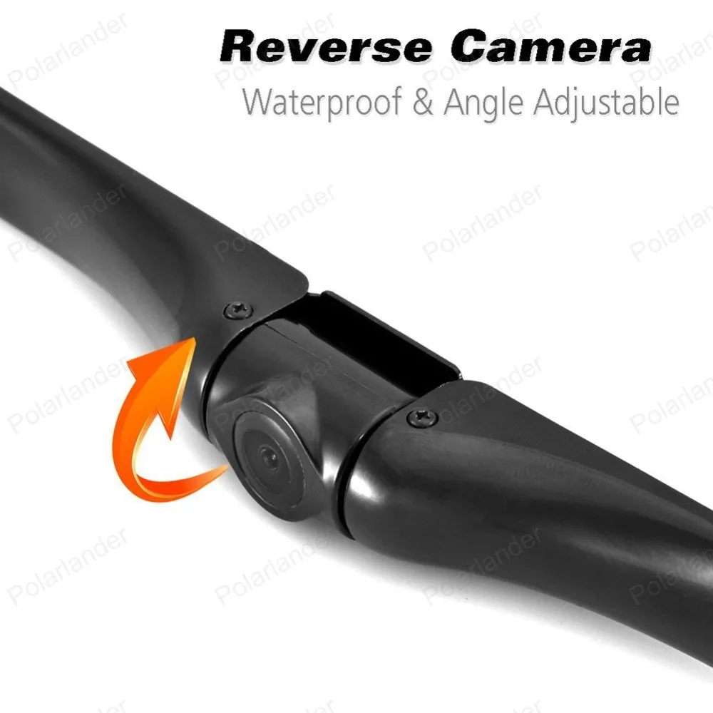 hot 170 Degree Long license plate frame CMOS CCD Waterproof Backup font b Camera b font