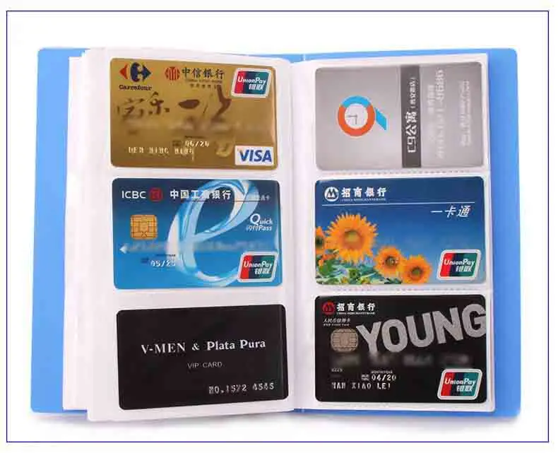 Fashion 240-Case Business Card Holder Card Stock for Office Stationery 1 PC/Lot MPC00008-240