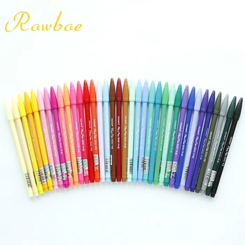 

ROWBOE Korean style monami pen stationery watercolor pen fiber pen student supplies pen art mark kawaii school supplies
