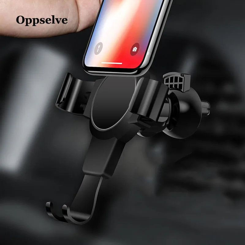 

Oppselve Car Phone Holder Universal Air Vent Mount Clip Cell Holder For Phone in Car No Magnetic Phone Holder Stand For iPhone X