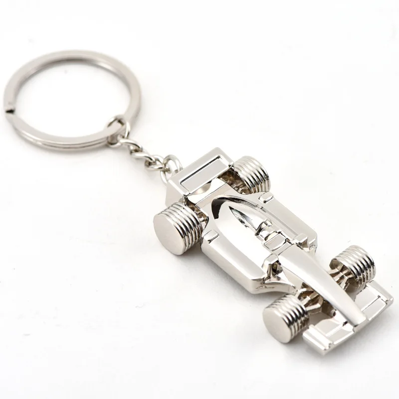 

2018 Fashion Formula 1 Racing Car Car Styling keychain keyring key chain ring For VW Golf Renault Klod Skoda Octavia
