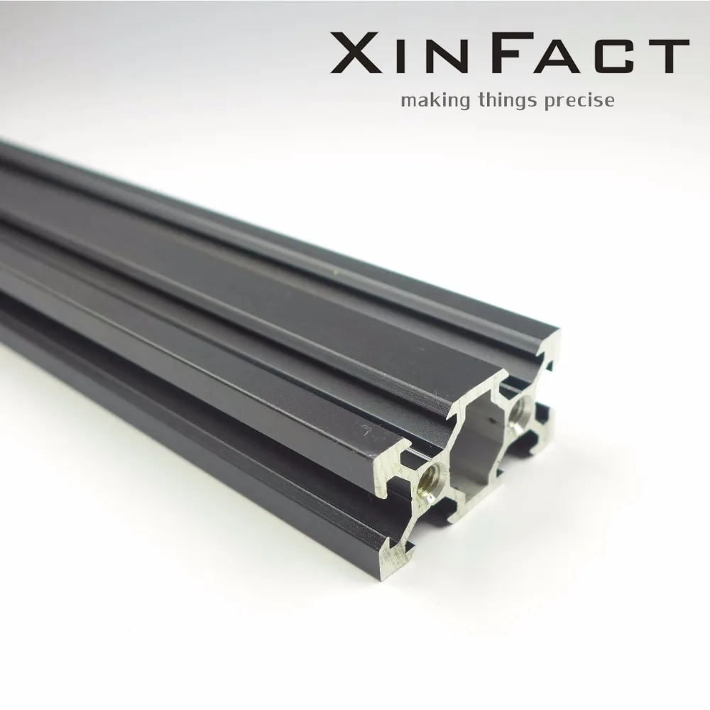 V Slot Rail 2040 черный анодированный для OX CNC алюминиевый профиль|ox cnc|cnc oxrails for cnc |