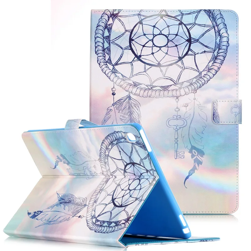 

Painting Cover Silicon Leather Case for apple iPad Pro 9.7 inch Flip Book Style Stand with Card Holder For iPad Pro 9.7 Wallet