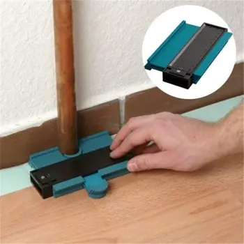 

Multifunctional 5" Contour Profile Gauge Tiling Laminate Edge Shaping Measure Ruler Craft Tools Contour Gauge Duplicator