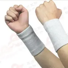 Бамбуковое древесное волокно запястья поддержка спортивной безопасности для бейсбола, бадминтона, фитнеса и так далее