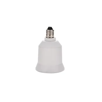 

1pcs E11 To E26/E27 Lampholder Bulbs Converter Candelabra Light Base Socket White