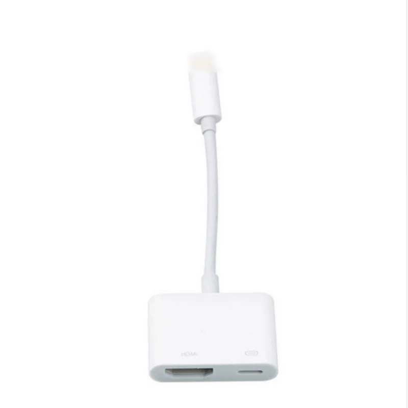 

For Lightning To Digital AV TV HDMI Cable Adapter Converter For ipad Air iphone X /8/7 /7Plus /6/5 iPod Touch