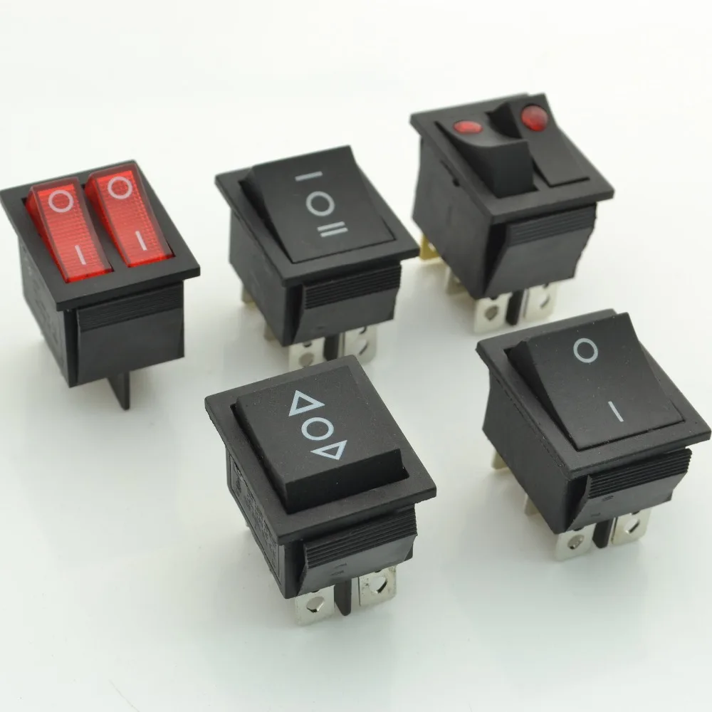 2 шт. 6 контактный клавишный выключатель питания|switch power|switch switchswitch 6pin |