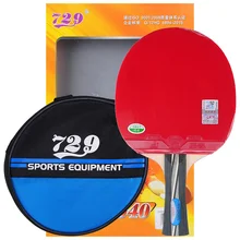 729 Дружба 2040 ракетки для настольного тенниса готовая ракетка спортивные прыщи в резиновых веслах для пинг-понга с подарком(сумка