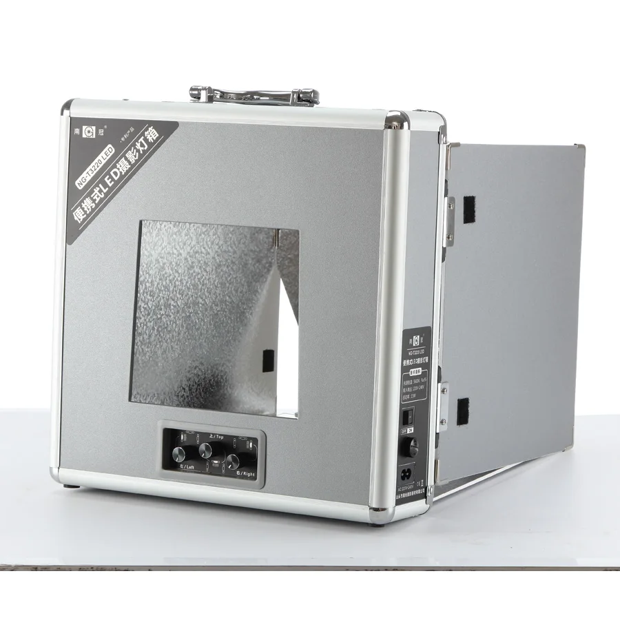 US $220.50 NanGuang 62CM NGT6240 Led CD50 Led Small Studio Shooting Photograph Box Set Softboxes Led Photo Box Large Size Lightbox