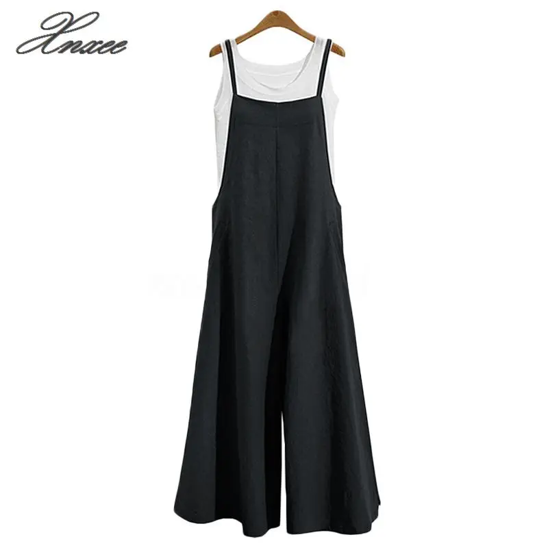 2019 hot women's loose piece wide leg pants casual jumpsuit 2019 hot women's loose piece wide leg pants casual jumpsuit