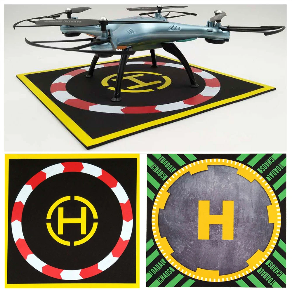 

Cewaal portable Fast-fold Landing Pad Universal FPV Drone Parking Apron Pad Helipad Tarmac Drone Quadcopter Accessories