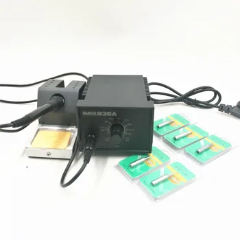

QUICK 936A 220V 60W Constant Temperature Anti-static Soldering Station Solder Iron SMD BGA Rework Station Repair Tools With tips