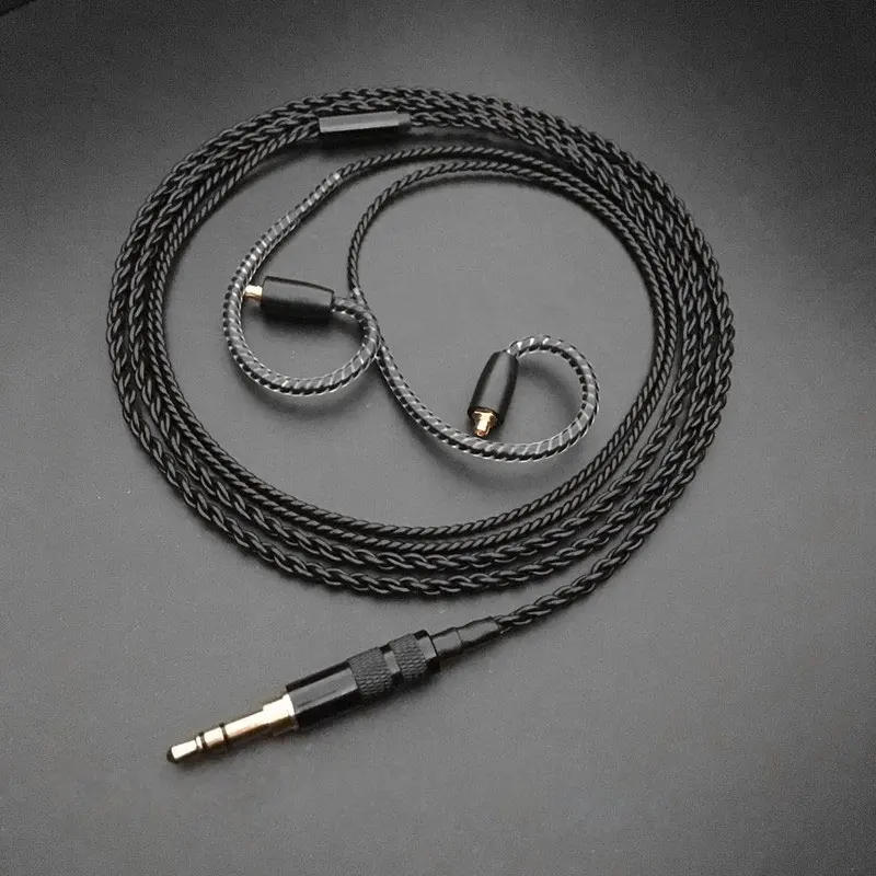 Сменный кабель для наушников MMCX A2DC 2Pin IE80 IE80s IE80i IE40 Technica ATH im01 IM50 ZST ZS10 SE846 X6 съемная