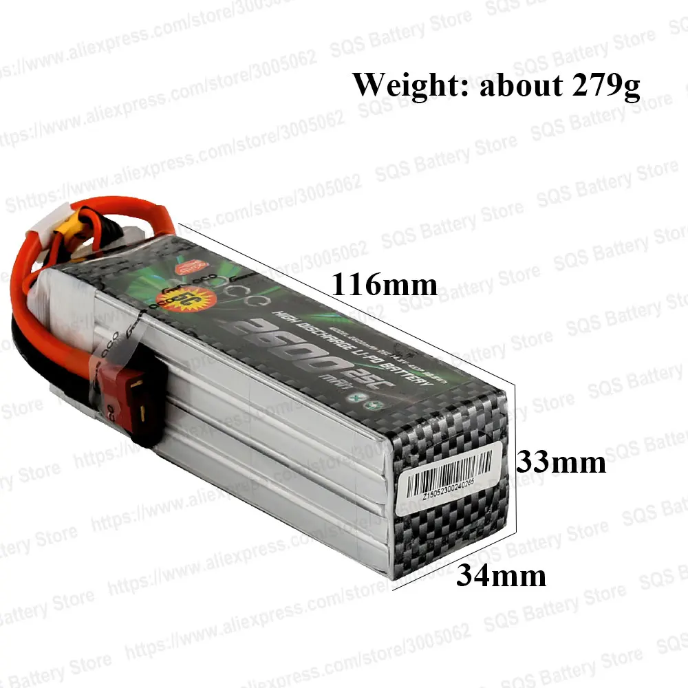 Gens ace Lipo аккумулятор 11,1 V 14,8 V 2600mAh Lipo 3S 4S аккумулятор 25C T штепсельные батареи для RC вертолета самолета высшего качества