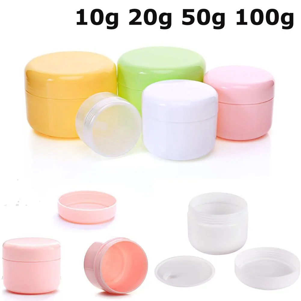 

20PCS Sample Empty Containers Jars Pots Bottles with Lids Covers Cases for Cream Lotion Cosmetic Makeup Oils Lip Balms Pigments