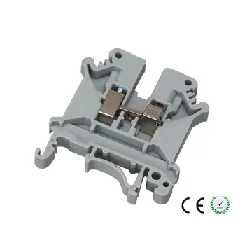 

50Pcs Din Rail Terminal Blocks 10Pcs UK-5N Instead of PHOENIX CONTACT Universal Class Connector Screw Terminal Block UK5N