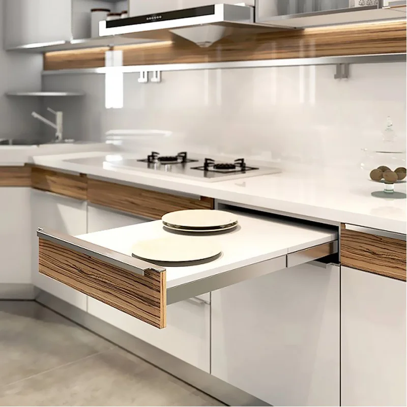 Kitchen Retractable Function Dining Table / Folding / Pulling