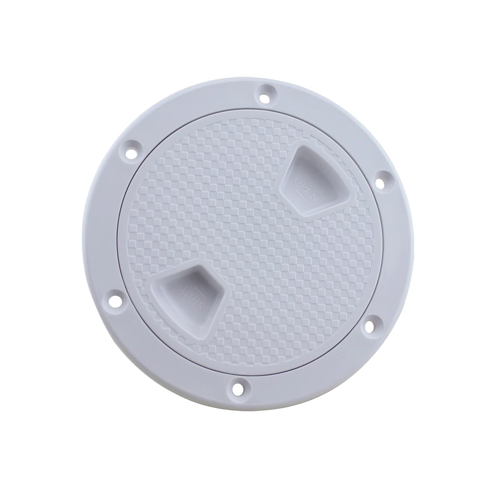 6Marine Screw Out Boat Deck Inspection Plate Hatch Plastic Acces RV Round 6Marine Screw Out Boat Deck Inspection Plate Hatch Plastic Acces RV Round